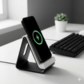 Magnetic Wireless Charging Stand – Fast, Sleek & Cable-Free